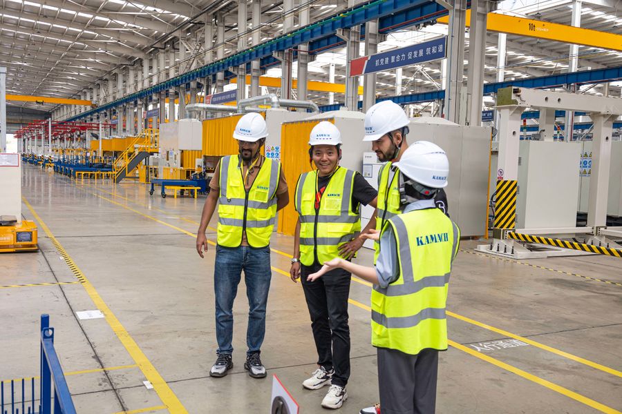 KAMACH MINING lini produksi pabrikan