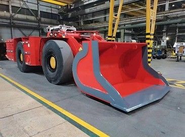 WJ-4 Underground Compact Wheel Loader Lightweight Load Haul Dump Machine (Mesin Pengeboran Beban Ringan)