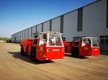 Truk tambang bawah tanah 8 ton yang sempit dengan mesin dengan emisi knalpot rendah