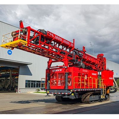 KY-250D Bor Lubang Ledak Bor Putar dengan pengontrol jarak jauh LoS untuk perjalanan - Penggerak Diesel